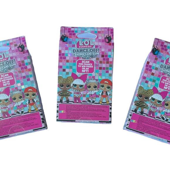 L.O.L Surprise Dance Off Trading Cards Game, Collectable Tokens, Lot of 3 Boxes - Picture 3 of 6